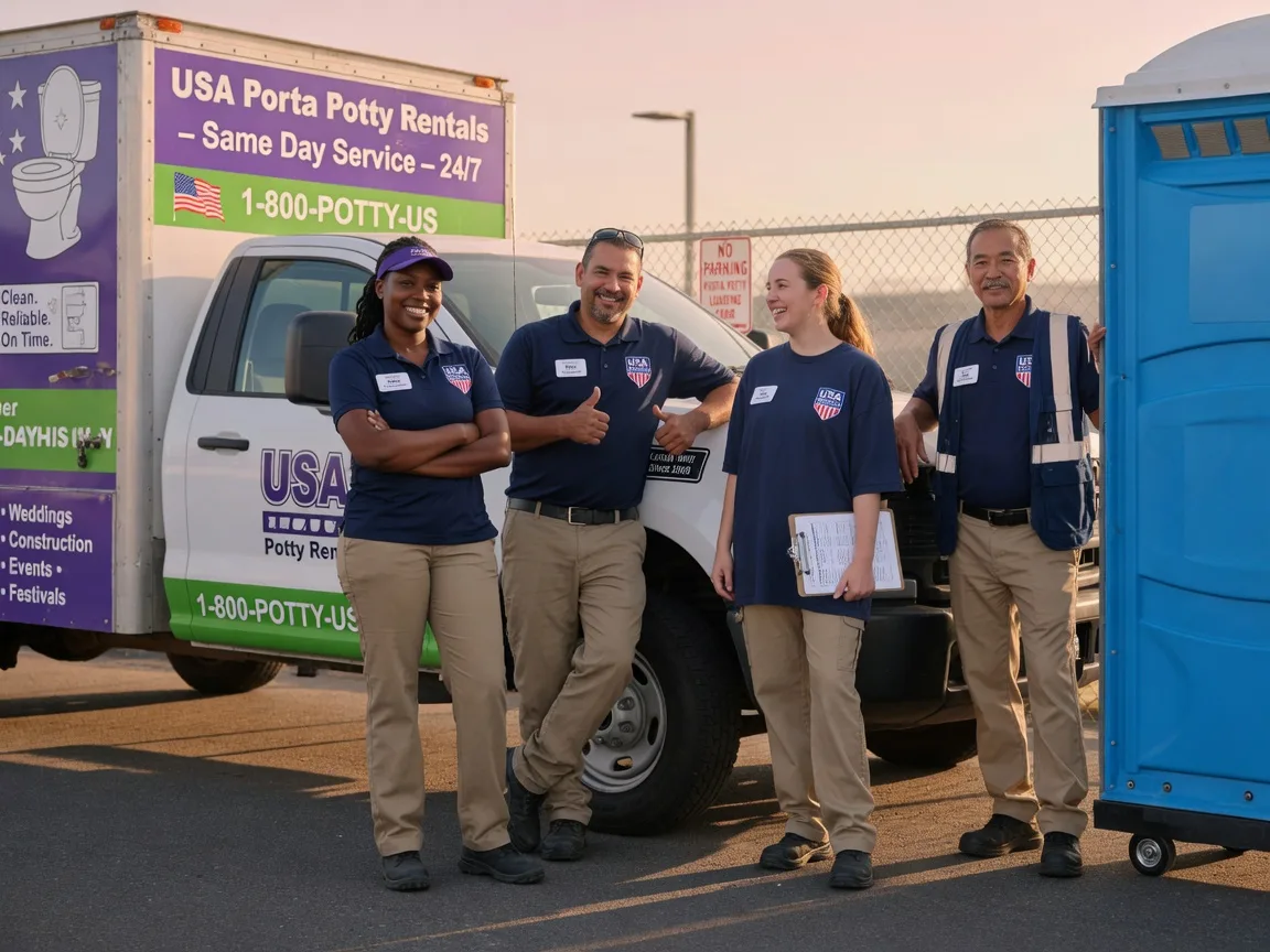 Porta Potty Rental company in Farnham, NY